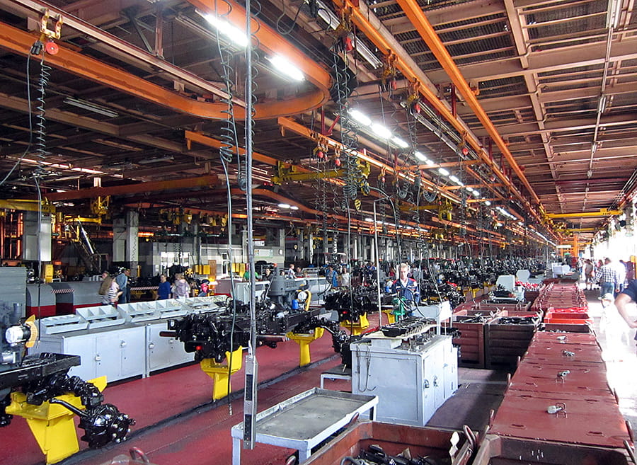 Tractor Assembly Line