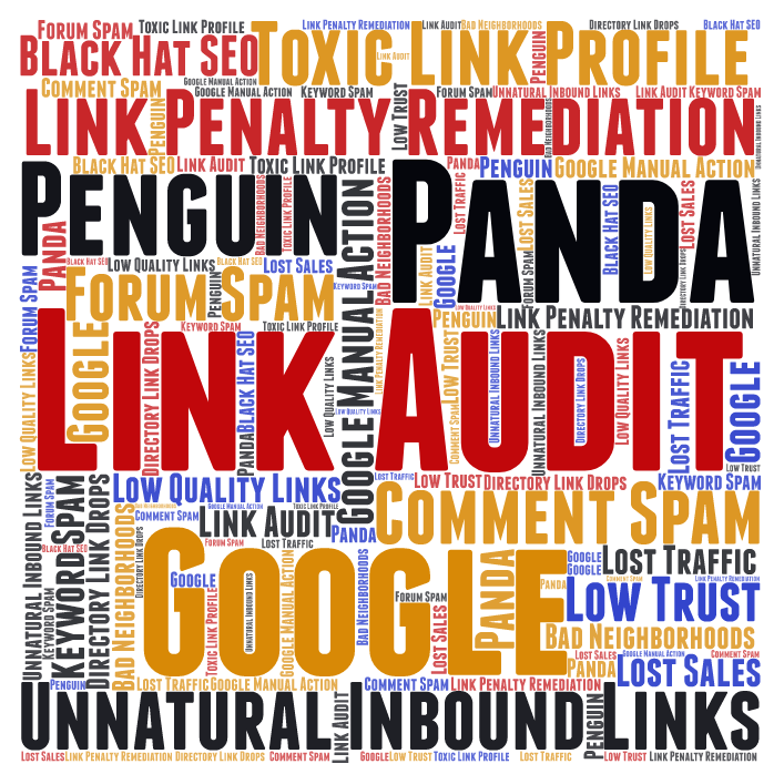 Link Audit Word Cloud